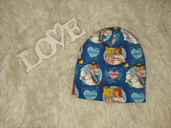 Beanie Kopfumfang 49-52cm "Bibi und Tina"